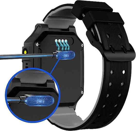 Детские смарт-часы с сенсорным экраном, звонками, SOS, камерой, шагомером, играми фонариком умные наручные Киев