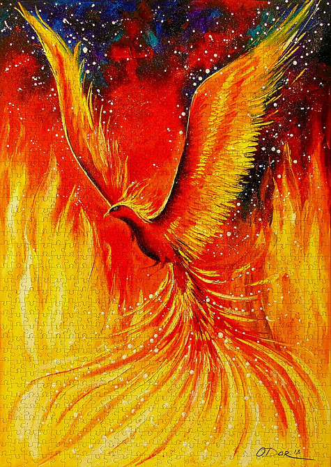Пазл Птах Фенікс - Phoenix Bird (Enjoy-1820) Киев - изображение 5