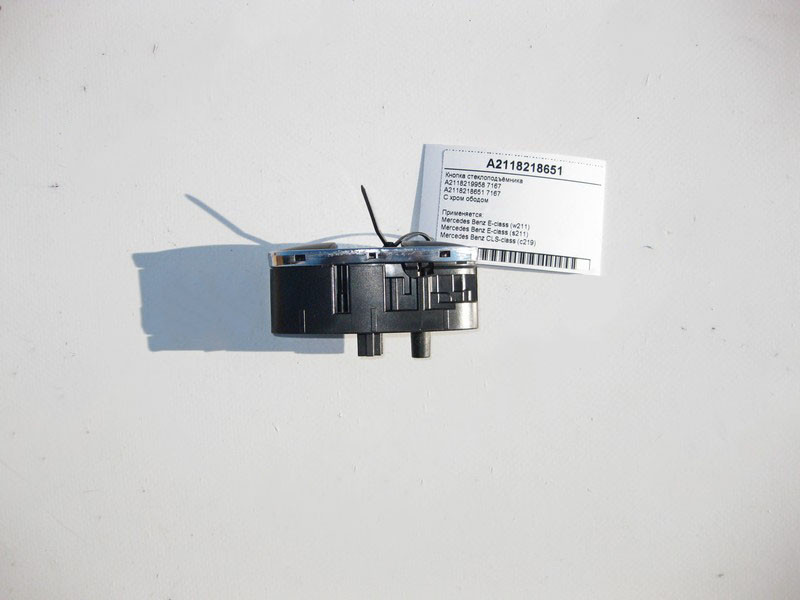 Mercedes-Benz  A2118218651 7167 Кнопка склопідйомника пасажира з хром ободом E-Class W211 CLS C219 Одеса - фото 2