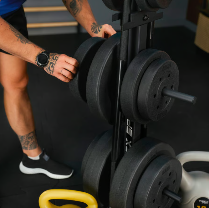 Стійка для дисків та грифів Trex Sport TX-065WR з полицями Киев - изображение 8