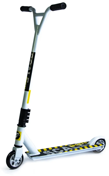 Трюковый самокат Extrem Scale Sports. Подшипники ABEC-9. Белый цвет Одесса - изображение 1