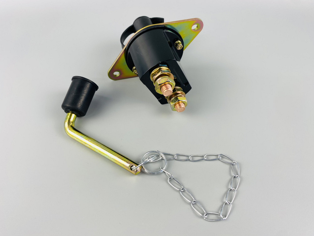 Вимикач маси універсальний, механічний 12/24 В (червона мідь) 150A Мукачево - фото 2