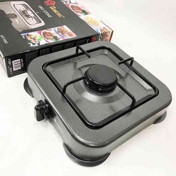 Газовая плита DOMOTEC MS-6601 на 1 конфорку. Цвет: серый IS-75 Львов