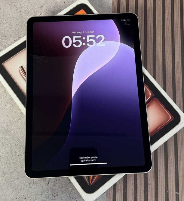 Планшет Apple iPad Air 11 2024 Wi-Fi + Cellular 256GB Starlight. Харьков - изображение 4