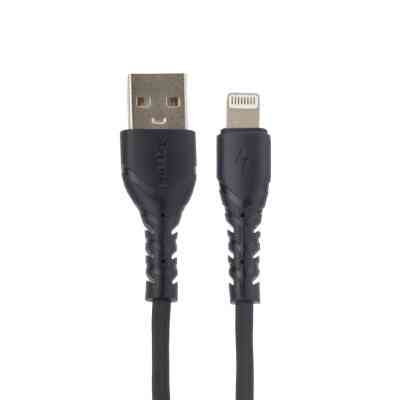 Дата кабель USB 2.0 AM to Lightning 1.0m 3A black Proda (PD-B47i-BK) Винница