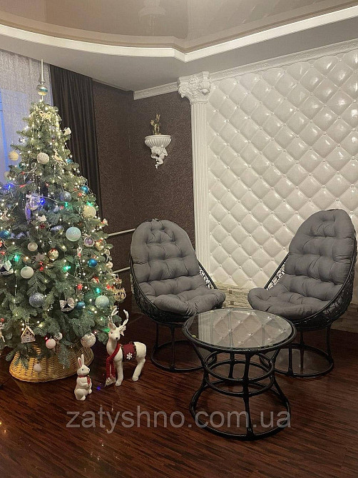 Балконні меблі з 2 кріслами та журнальним столом Київ - фото 10