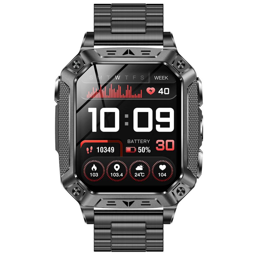 Розумний смарт-годинник Smart Formula K+ Steel (2 ремінці) Вінниця - фото 2