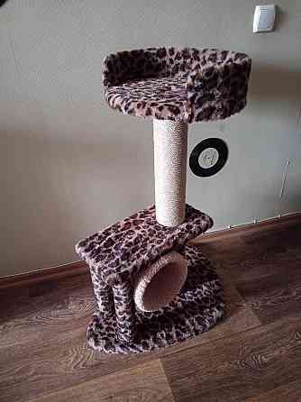 Когтеточка для кошек с лестницей ручной работы (высота 110см) 15/793 Киев