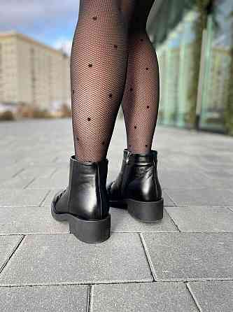 Без бренда Черевики жіночі ARLEN чорні натуральна шкіра зимові высота 11см (2789) Коломия