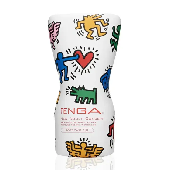 Мастурбатор Tenga Keith Haring Soft Case Cup (м’яка подушечка) стисний Львів