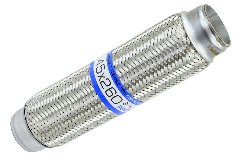 Гофра 45x260 (3-х слойная) глушителя Мукачево - изображение 1