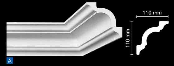 Плинтус потолочный 110х110х2000mm  NMC -А- Днепр