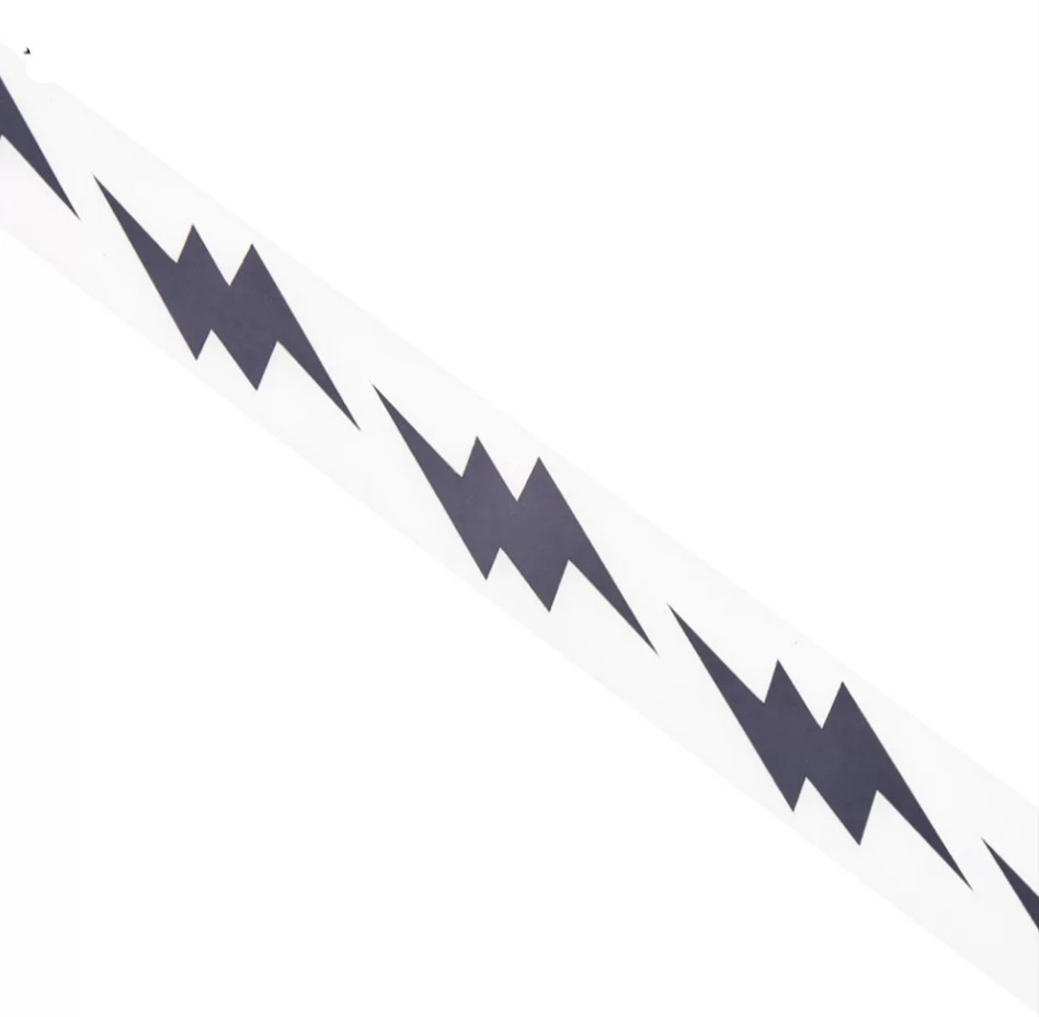 Отражающая лента Молния 3 см на 1 м серый Киев - изображение 1