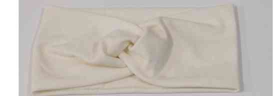 Пов'язка для дівчинки молочна Київ