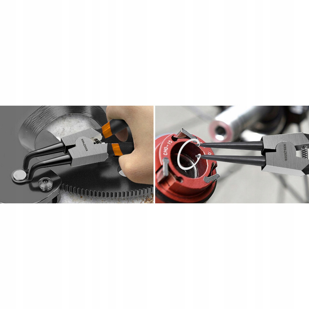 Щипцы многофункциональные для стопорных колец набор 4 шт Bigstren (22159) Нововолынск - изображение 9