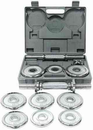 Гантелі HMS STC15 хром 2 x 7,5 кг Київ