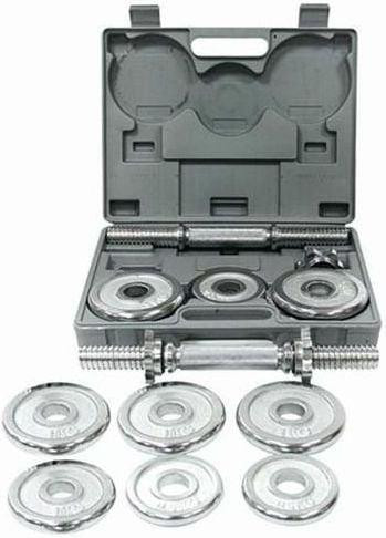 Гантелі HMS STC15 хром 2 x 7,5 кг Київ - фото 2