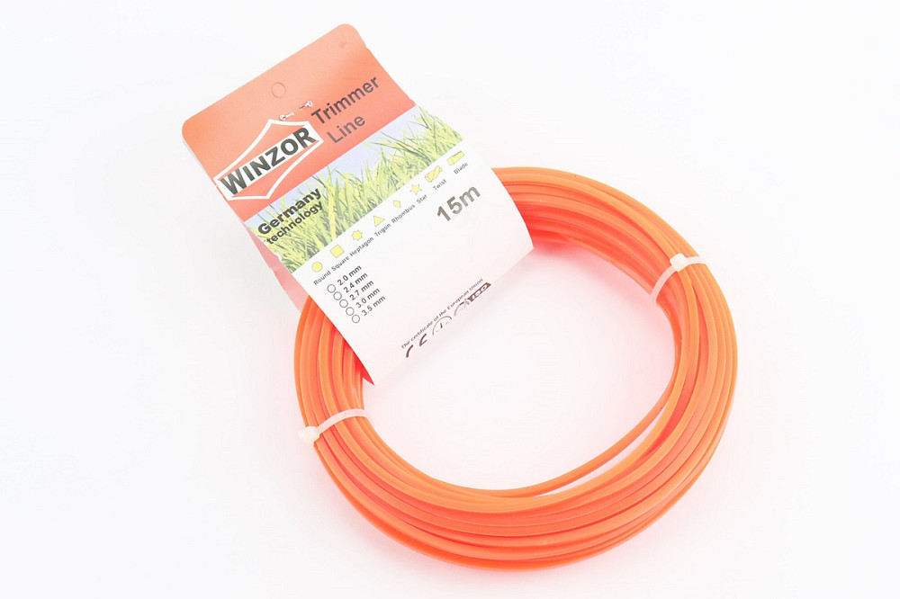 Струна косильна d-2,7mm, 15м "квадрат" Киев - изображение 1