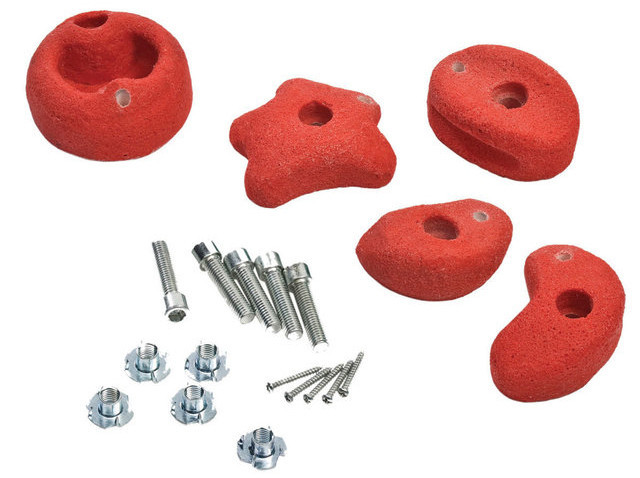 Детский набор зацепов для скаладрома, 5 ШТ., размер M (Средний) Киев - изображение 4