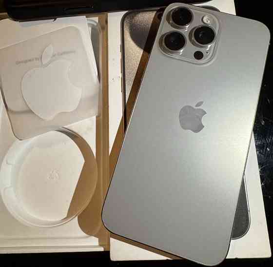 Айфон iPhone 15 Pro Max 256Gb. Natural Titanium 99% Киев