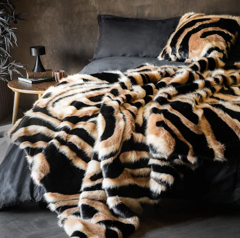 Плед покривало Rocket St George Animal Swirl Faux Fur Throw (2х1.5м) Вінниця