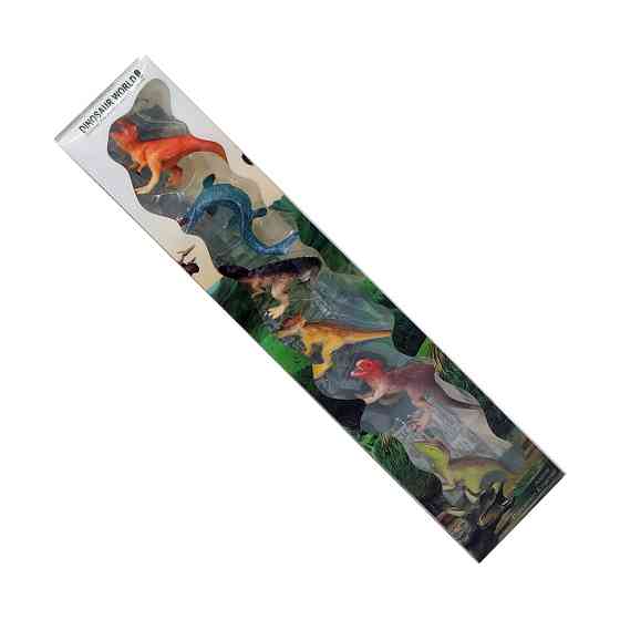 Набор фигурок динозавров C961-4/5, 6 штук, тубус 46*4*7см C961-5 Винница