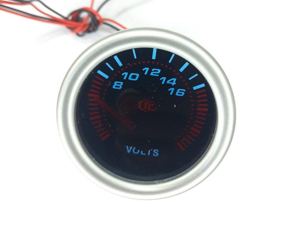 Вольтметр стрілочний 7701-2 LED 12v/d52мм Вінниця - фото 1