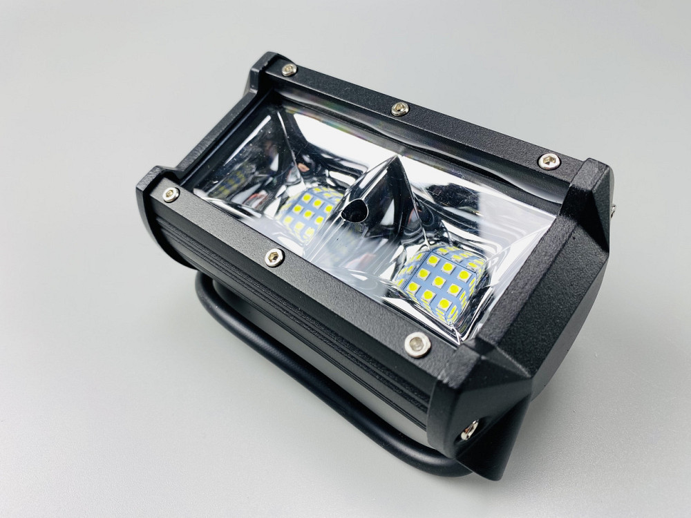 Фара LED прямокутна 96W 24 діода led chip 3030, фара додаткового освітлення авто Мукачево - фото 6