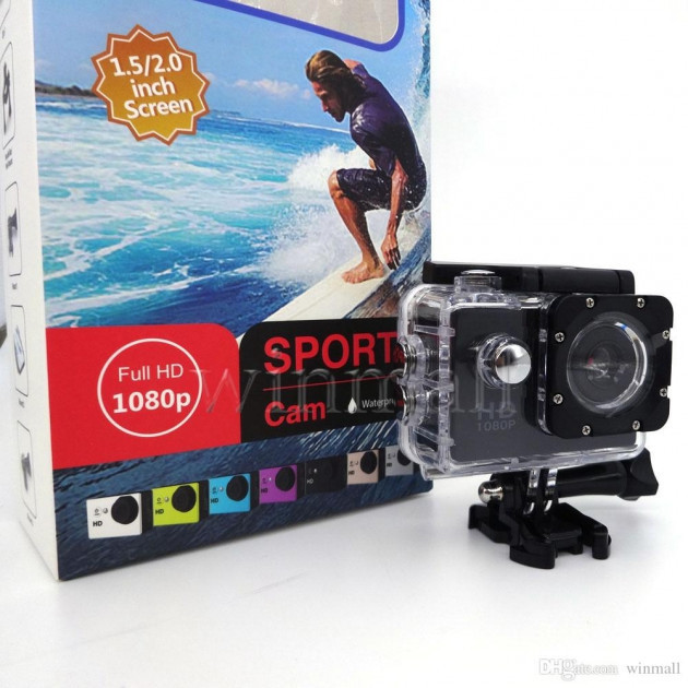 Экшн камера спорт DVR, HD Action Camera, Камера гоупро, 1080p запись Видеокамеры sport SP-80 Львов - изображение 12