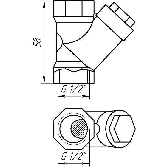 Фільтр грубого очищеня ARCO 1/2″ 01830 SPAIN Київ
