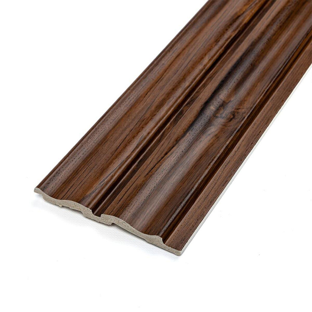 Рейка декоративная PS 2900х120х12мм Бронзовый венге SW-00002144- Днепр - изображение 1