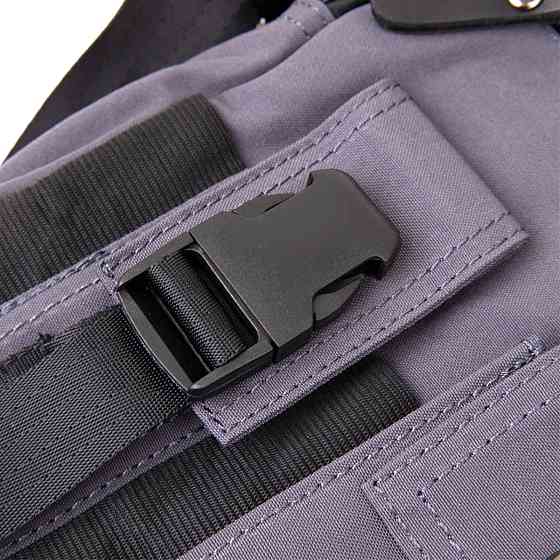 Универсальная текстильная мужская сумка на два отделения Vintage 20659 Графитовая Киев