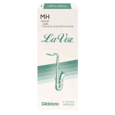 Тростина для саксофона D&apos;Addario La Voz - Tenor Sax Medium Hard - 5 Pack (RKC05MH) Вінниця