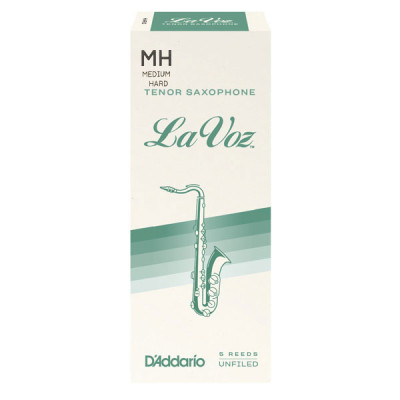 Тростина для саксофона D&apos;Addario La Voz - Tenor Sax Medium Hard - 5 Pack (RKC05MH) Вінниця - фото 1
