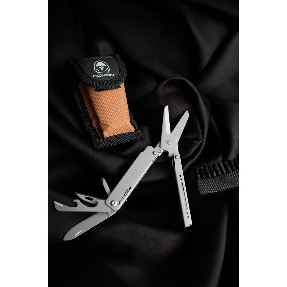 Міні мультитул Roxon M3 зі змінними бітами, сірий Киев - изображение 16