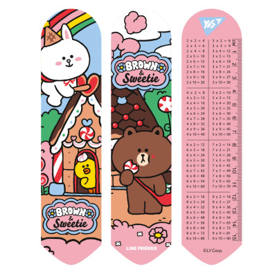 Закладки для книг Yes 2D Line Friends heroes (708135) Вінниця - фото 1