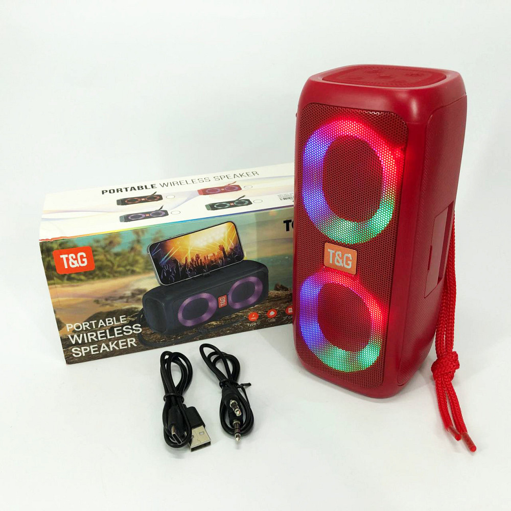 Bluetooth стерео колонка з радіо TG333, Активна акустична колонка з акумулятором акумуляторна GF-11 Львів - фото 12