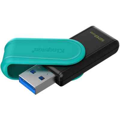 USB флеш накопитель Kingston 128GB DataTraveler Exodia S Black/Turquoise USB 3.2 (DTXS/128GB) Винница