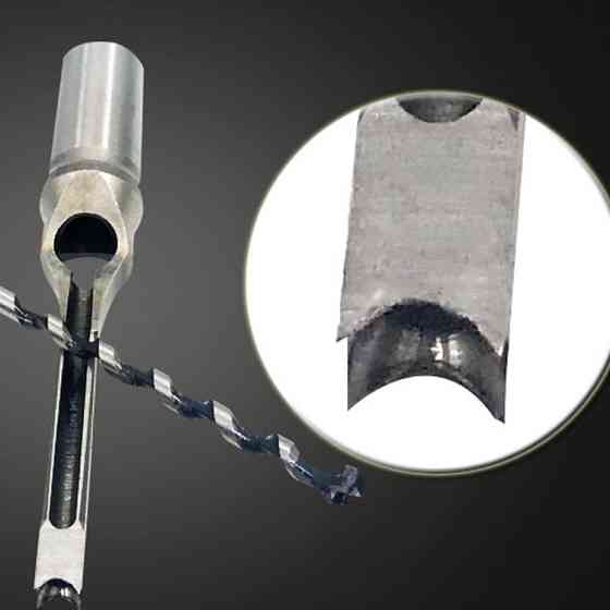 Набор сверл Уаттса 4шт 6.4-12.7мм для квадратных отверстий по дереву, фанере, ДСП, МДФ Киев