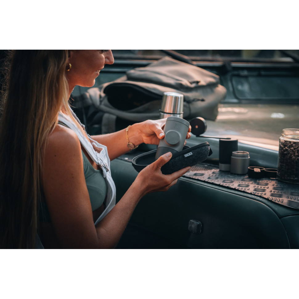 Портативна еспресо-кавоварка Wacaco Minipresso GR2, механічна, для меленої кави Киев - изображение 8