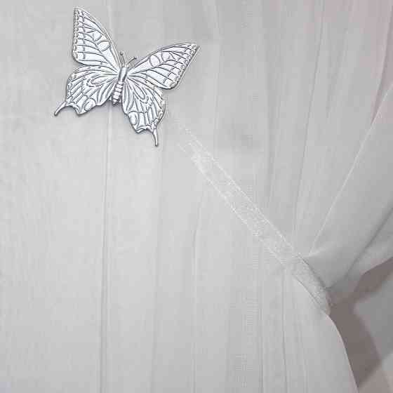 Магніти для штор і гардин (191м) Метелик набір 2 шт Сатин (81-102) Київ