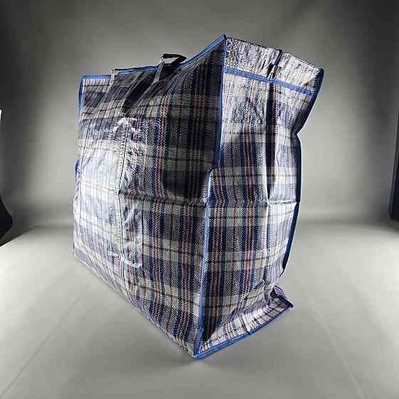 Господарська сумка картата поліпропіленова No-6 (60*70*30) Харків