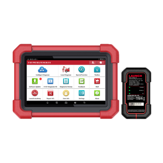 Автомобільний мультимарковий сканер LAUNCH X-431 PRO SE LITE Одеса