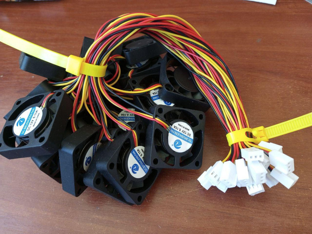 Кулер корпусной 4010 40x40x10mm, 3pin Полтава - фото 1