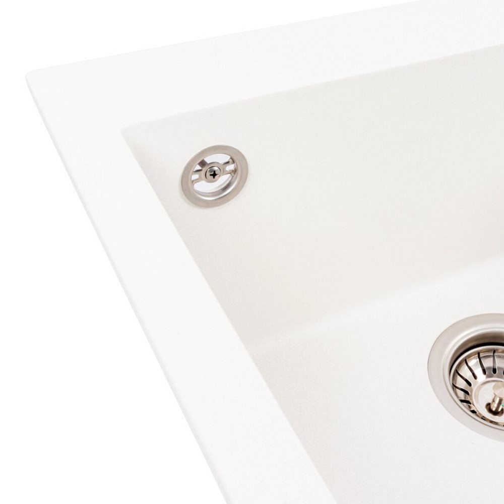 VALESO Гранітна мийка VALESO GALAX 5050 матова Білосніжна Коломия - фото 12