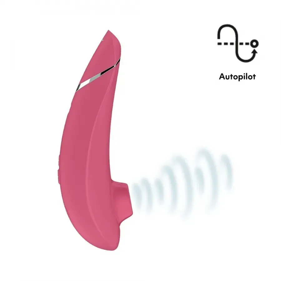 Вакуумный клиторальный стимулятор Womanizer Premium 2 Respberry Sex Aura Киев - изображение 8