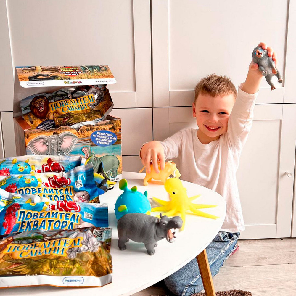Стретч-іграшка у вигляді тварини – Повелителі екватора Дніпро - фото 14