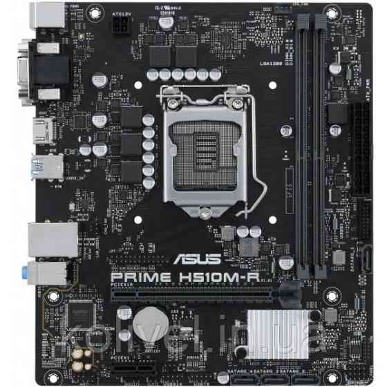 ASUS PRIME H510M-R-SI (1200/H510, 2*DDR4, 1xPCIex16, HDMI/DVI/VGA, 4xSATAІІІ, GLan, 7.1ch, mATX) (PRIME Киев