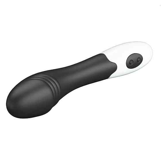 Вибратор для точки G Pretty Love Elemental Vibrator черный, 19 х 3.2 см Sex Aura Киев
