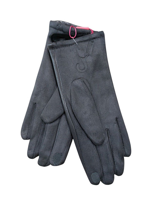 Жіночі рукавички сенсорні one size графіт Київ - фото 3